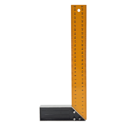 Fixonic B.H.D BHD00589 300mm/30cm Sarı L Marangoz Gönye