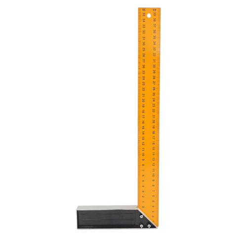 Fixonic B.H.D BHD00591 400mm/40cm Sarı L Marangoz Gönye