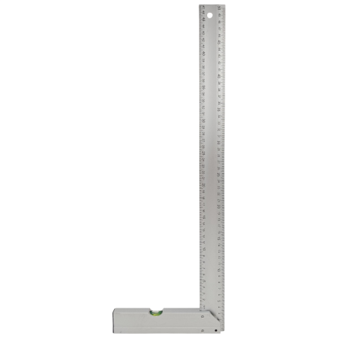 Fixonic B.H.D BHD00199 500mm/50cm Alüminyum L Marangoz Gönye/Su Terazili