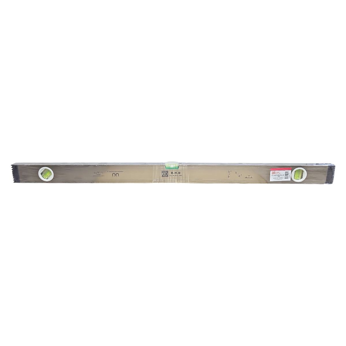 Fixonic B.H.D BHD00603 80cm Gri Mıknatıslı Alüminyum Su Terazisi