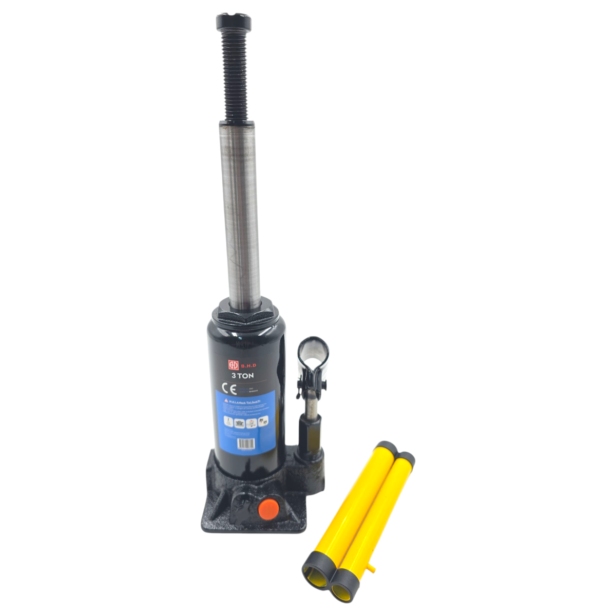 Fixonic B.H.D BHD00370 3 Ton 180x350mm Hidrolik Şişe Kriko