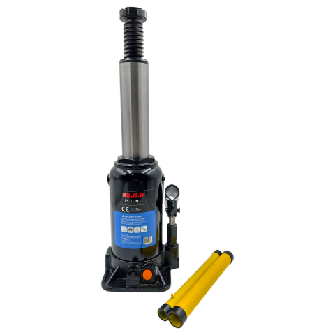 Fixonic B.H.D BHD00373 15 Ton 225x425mm Hidrolik Şişe Kriko