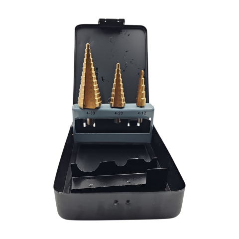 Fixonic B.H.D BHD000805 4-12 4-20 4-30mm Kademeli Matkap Ucu Seti