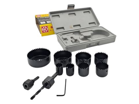 Fixonic B.H.D BHD00263 Buat (Panç) Açma Seti 11 Parça (19-22-29-32-38-44-51-64mm)