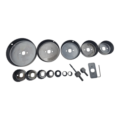 Fixonic B.H.D BHD00265 Buat (Panç) Açma Seti 16 Parça (19-22-29-32-38-44-51-64-76-89-102-127mm)