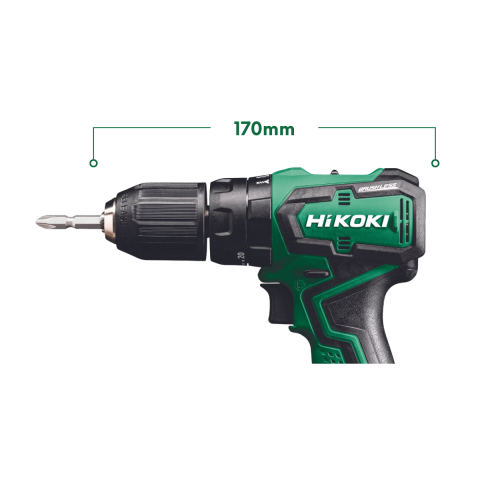 Hikoki DV18DD-2.0 18V/2.0Ah 55Nm Çift Akülü Şarjlı Darbeli Kömürsüz Matkap