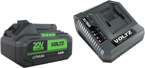 Voltz VZHD20 20V 5Ah 2.5J Çift Akülü Kömürsüz Şarjlı Kırıcı Delici Matkap