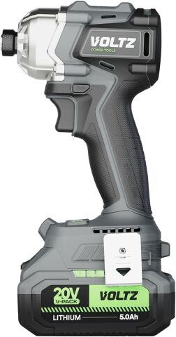 Voltz VZSD20 20V 5Ah Çift Akülü Kömürsüz Darbeli Torklu Vidalama 230 Nm Çantalı