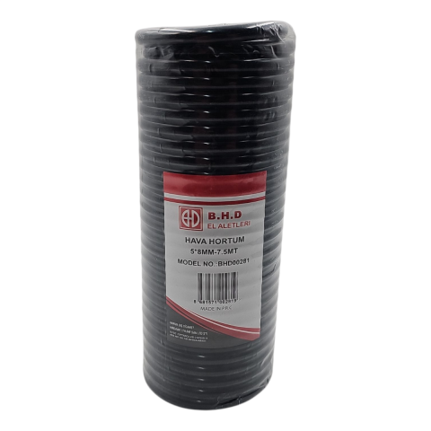 Fixonic B.H.D BHD00281 5x8mm-7.5m Spiral Hava Hortumu