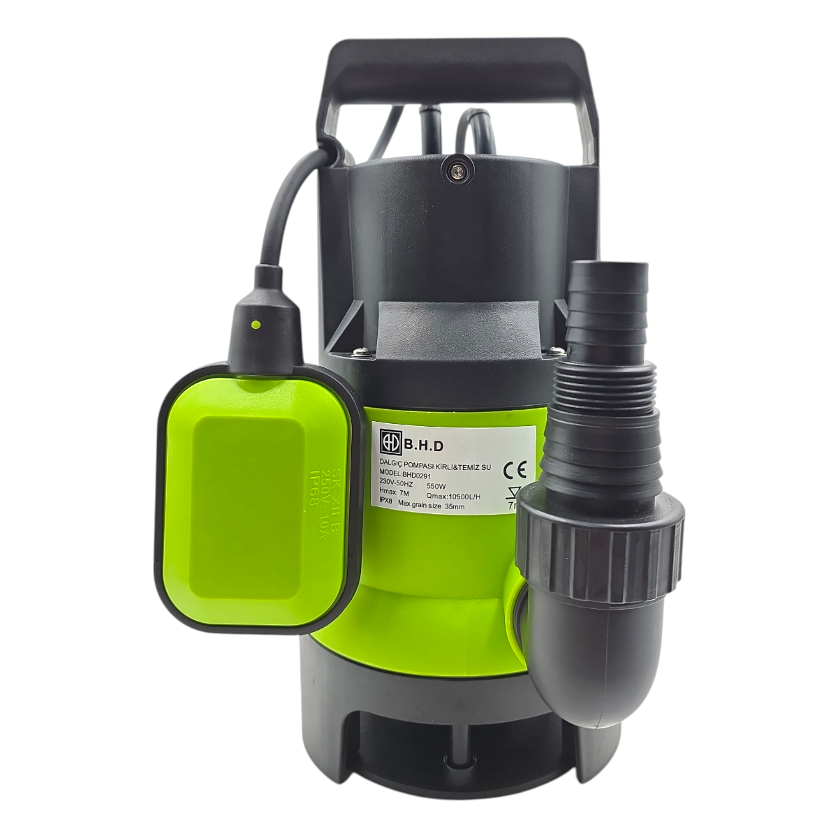 Fixonic B.H.D. BHD00291 550W Kirli/Temiz Su Dalgıç Pompa