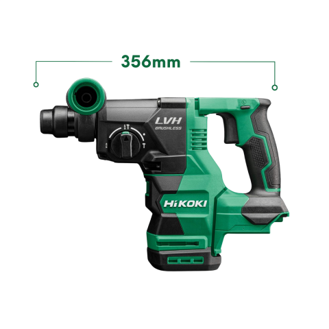 Hikoki DH1826DA-5.0 18V/5.0Ah 26mm 3.2j SDS Plus Kömürsüz Şarjlı Kırıcı Delici Matkap