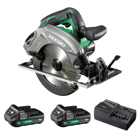 Hikoki C1807DA-2.0 18V/2.0Ah 190mm Kömürsüz Akülü Daire Testere