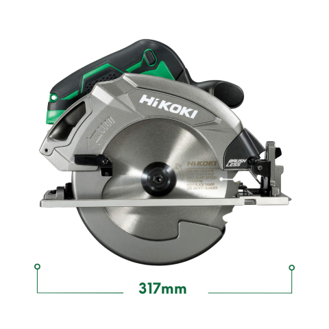 Hikoki C1807DA-2.0 18V/2.0Ah 190mm Kömürsüz Akülü Daire Testere