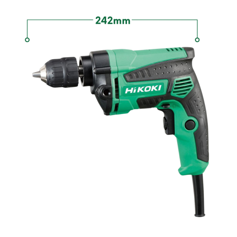 Hikoki D10VC3 600W 10mm Profesyonel Darbesiz Matkap