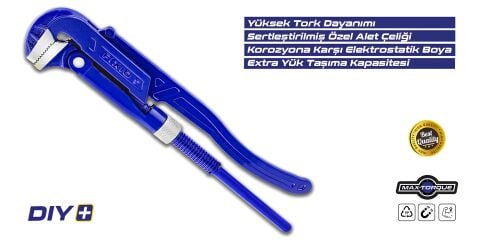 Fixio FB1000 1''/320mm 90° Maşalı Boru Anahtarı