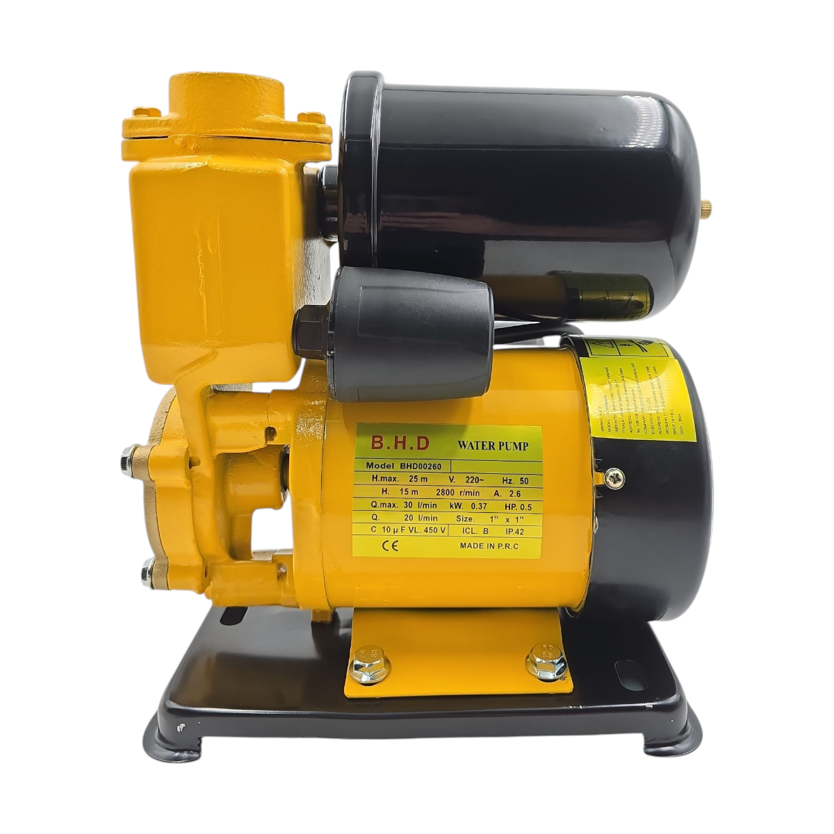 Fixonic B.H.D. BHD00260 370W/0.5Hp Mini Hidrofor Pompa Su Dinamosu