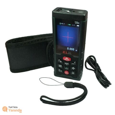 KLPRO KLLZM120B 120m Profesyonel Bluetooth Kameralı Lazermetre
