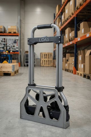 Loas LSKTA80M 80Kg Merdiven Çıkabilen Katlanır Paket Taşıma Arabası