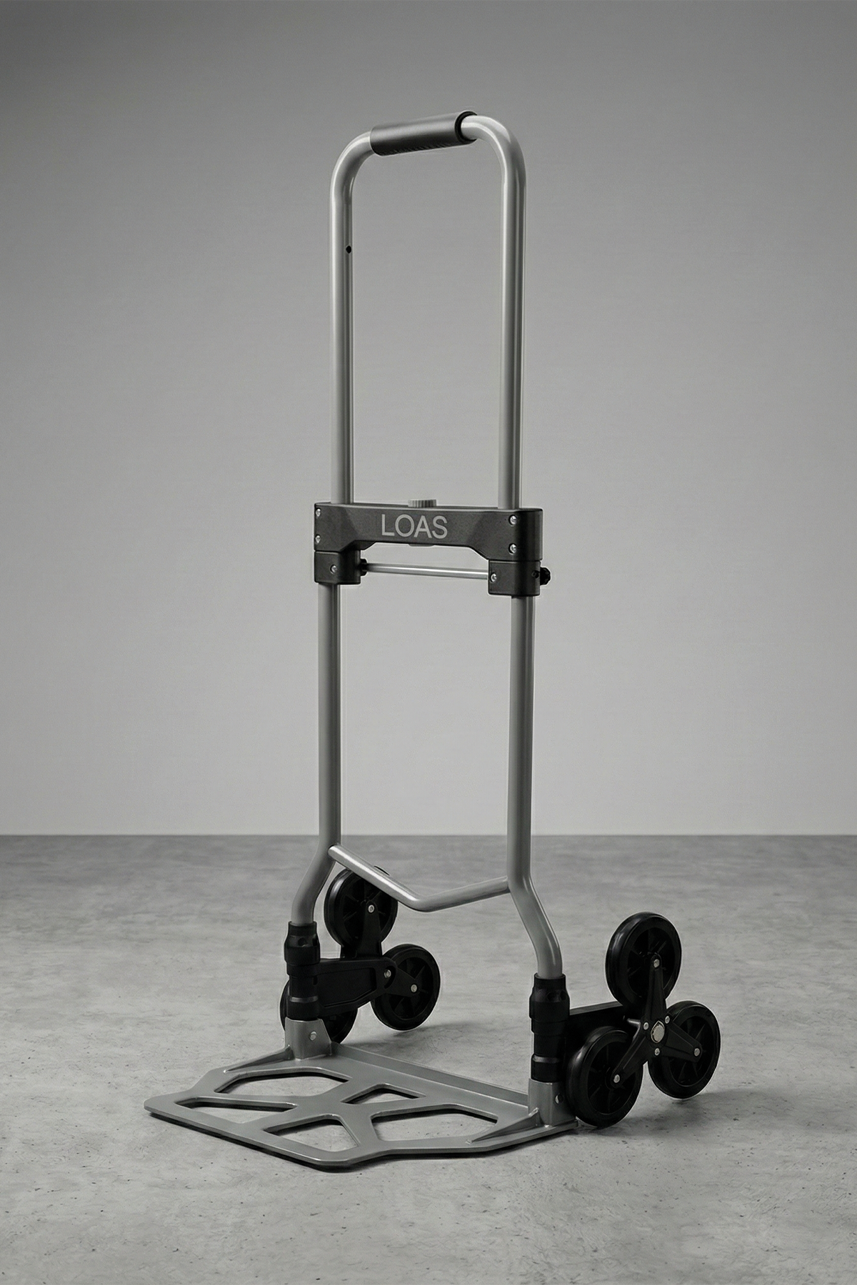 Loas LSKTA80M 80Kg Merdiven Çıkabilen Katlanır Paket Taşıma Arabası