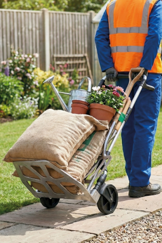 Loas LSKTA150A 150Kg Alüminyum Gövde Katlanır Paket Taşıma Arabası