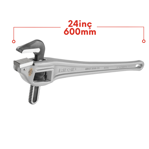 Rıdgıd 31130 Ağır Tip 3''/80mm 90° Alüminyum Sondaj Boru Anahtarı