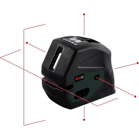 Klpro KLLZR232 Profesyonel Yatay Dikey ve Nokta Otomatik Hizalamalı Lazer Distomatı