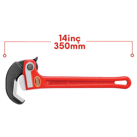 Rıdgıd 10358 2''/50mm RapidGrip Hızlı Kavrama Boru Anahtarı