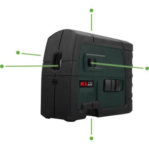 Klpro KLLZR233GL Profesyonel Yeşil Nokta Lazer Distomat