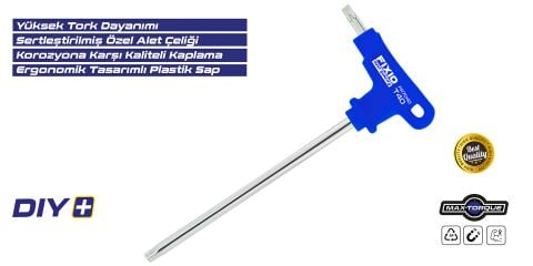 Fixio FR7107 7 Parça Torx T Allen Takımı/Seti