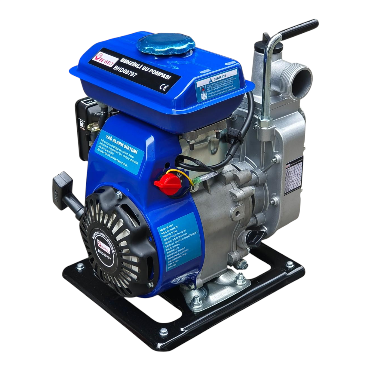 Fixonic B.H.D. BHD00797 1.5''(40mm) 1.61Hp Benzinli Su Motoru/Pompası