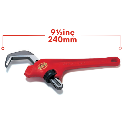 Rıdgıd 31305 9½''/240mm RapidGrip Eğik Somun Anahtarı
