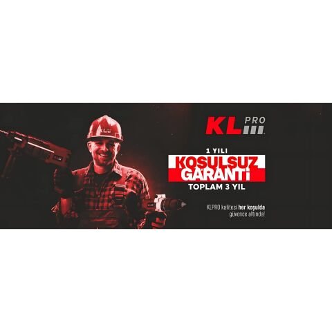 Klpro KLY18B-20 18V/2Ah 55 Bar Çift Akülü Şarjlı Yıkama Makinesi
