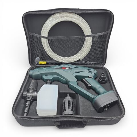 Klpro KLY18B-50 18V/5Ah 55 Bar Çift Akülü Şarjlı Yıkama Makinesi