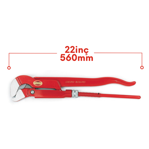 Rıdgıd 19181 2''/50mm 90° Çeneli Maşalı Boru Anahtarı