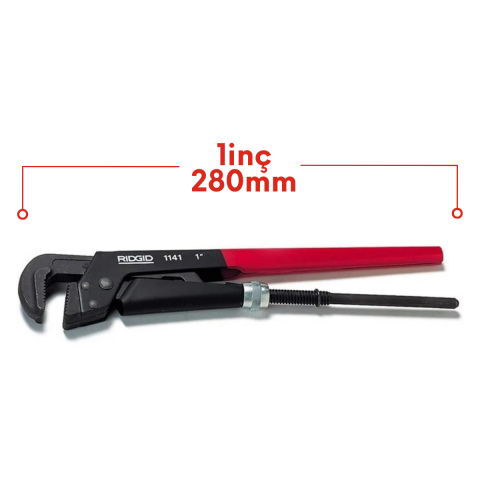 Rıdgıd 18381 1''/25mm Ağır Tip Maşalı Boru Anahtarı