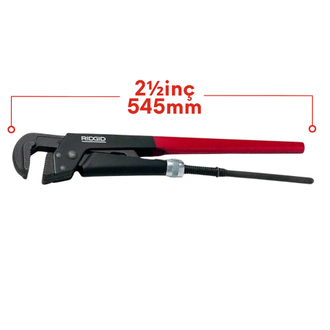Rıdgıd 18401 2½''/65mm Ağır Tip Maşalı Boru Anahtarı