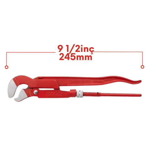 Rıdgıd 19261 1/2''/15mm 'S' Çene Maşalı Boru Anahtarı