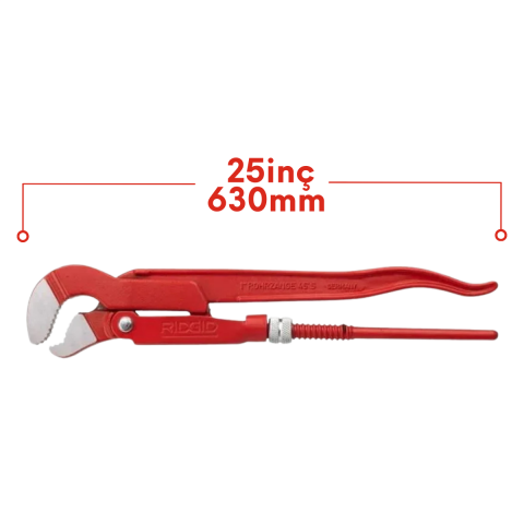 Rıdgıd 19301 3''/80mm 'S' Çene Maşalı Boru Anahtarı