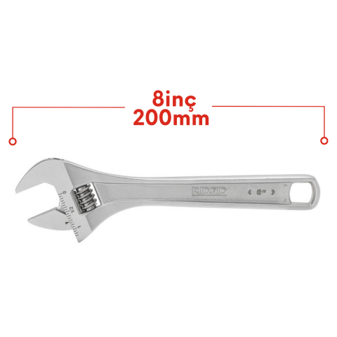 Rıdgıd 86907 7/8'' 25mm Kurbağacık Anahtarı