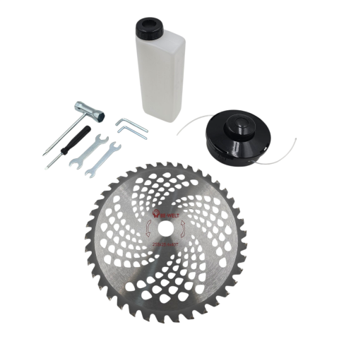 Fixonic Be-Welt BHD00379 Benzinli 52cc Tekerlekli Tırpan/Ot Çim Biçme