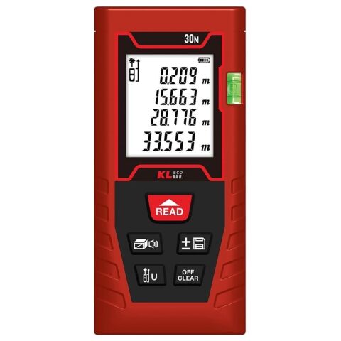 Kleco KE30LM 30 Metre Lazer Mesafe Ölçer/Lazer Metre