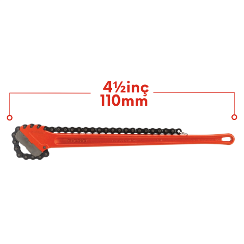 Rıdgıd 31330 29''/725mm Ağır Hizmet Tipi Zincirli Boru Anahtarı
