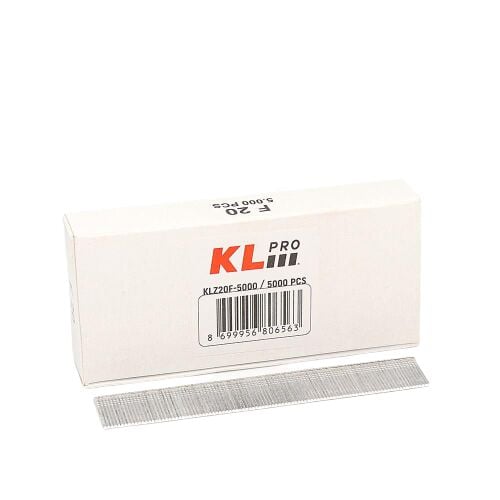 Klpro 20mm Havalı/Elektrikli Çivi Tabanca Çivisi 5000 Adet Klz20f