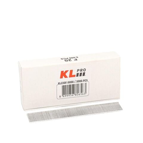Klpro 20mm Havalı/Elektrikli Çivi Tabanca Çivisi 5000 Adet Klz20f