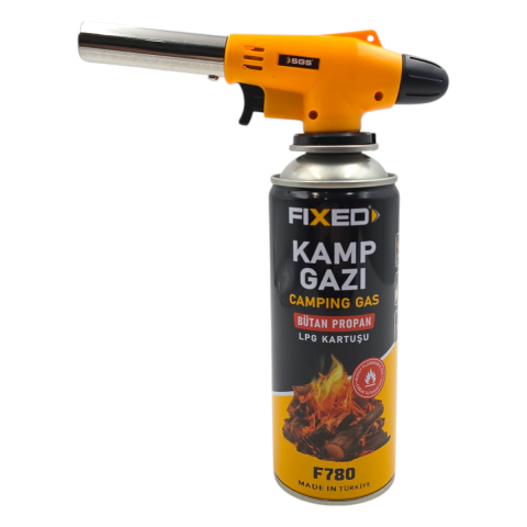 Fixonic SGS782 Kamp Pürmüz Gaz Seti (Pürmüz Başlığı+Kamp Gazı)