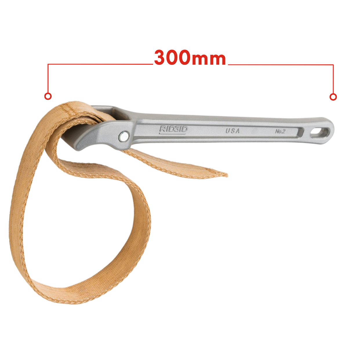 Rıdgıd 31345 2'' Kayışlı Filtre Boru Anahtarı
