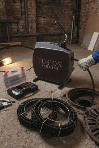 Fusion FSKA150 150mm/750W Kanal Açma/Temizleme Makinesi