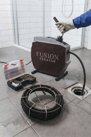 Fusion FSKA150 150mm/750W Kanal Açma/Temizleme Makinesi