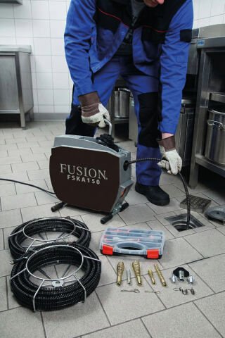 Fusion FSKA150 150mm/750W Kanal Açma/Temizleme Makinesi