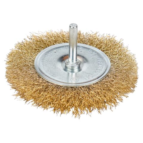 Fixonic Eratool ERA10072 100x10mm Pimli Daire Fırça Sarı Telli